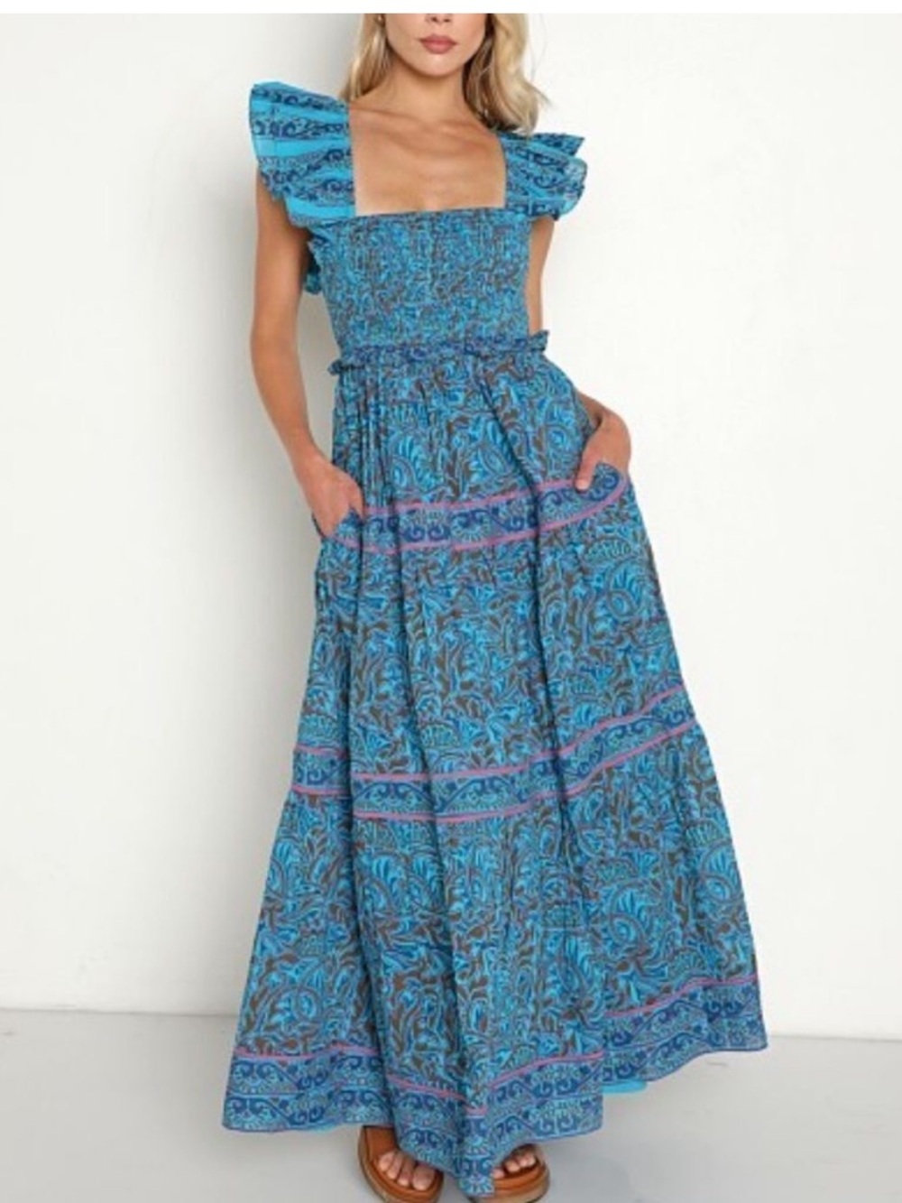 100% Cotton Cleobella Maxi Dress